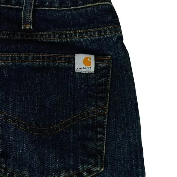 Carhartt Relaxed Fit Work Blue Jeans Womens Size 10 x 30 - Picture 11 of 11
